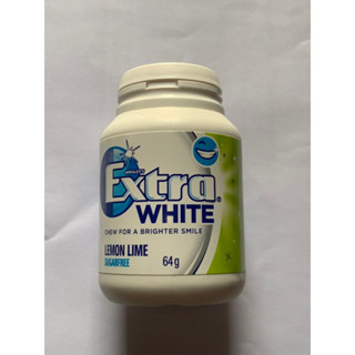 หมากฝรั่ง Wrigleys Extra WHITE รสชาติ Lemon Lime SUGARFREE