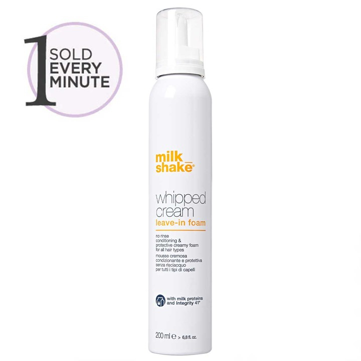 MILK SHAKE วิปครีมตัวฮิต Whipped Cream 50 / 200ml ลิฟอิน บำรุงเส้นผม หลังสระผม ให้ผมแข็งแรง นุ่ม เงา กัน UV
