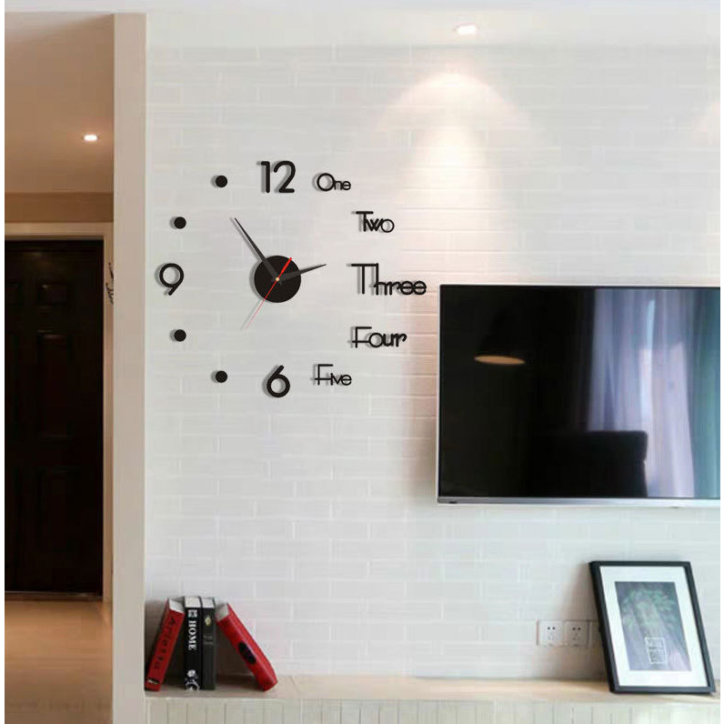 furnituredirect นาฬิกา นาฬิกาติดผนัง นาฬิกา DIY ขนาดเล็ก  YF-1481