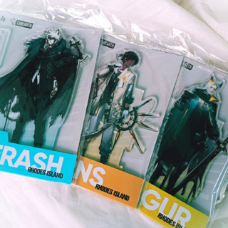 [พร้อมส่ง/ลิขสิทธิ์แท้] Arknights official สแตนดี้อะคริลิค Thorns / SilverAsh / Hellagur