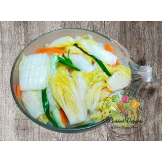 🥬กิมจิขาว คีโตและมังสวิรัติทานได้✨ - Baek Kimchi - Homemade Kimchi