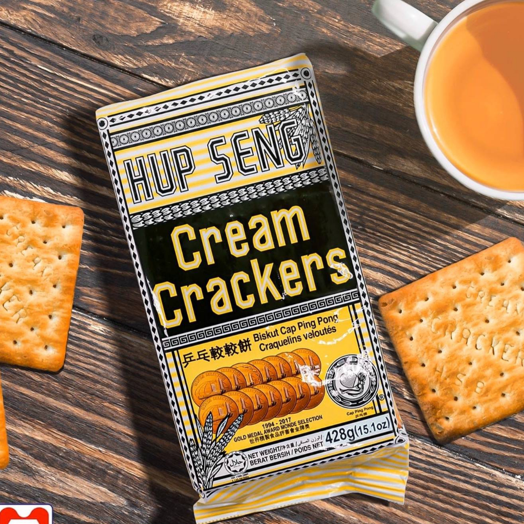 ✅พร้อมส่ง✅ Hup Seng Cracker 428gram ขนมปังปิงปอง รสดั้งเดิม