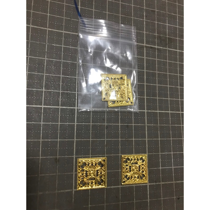 KHMรหัส626B แผ่นโลหะฉลุ ขนาด 1.9ซม. 2 ชิ้น ราคา 12 บาท