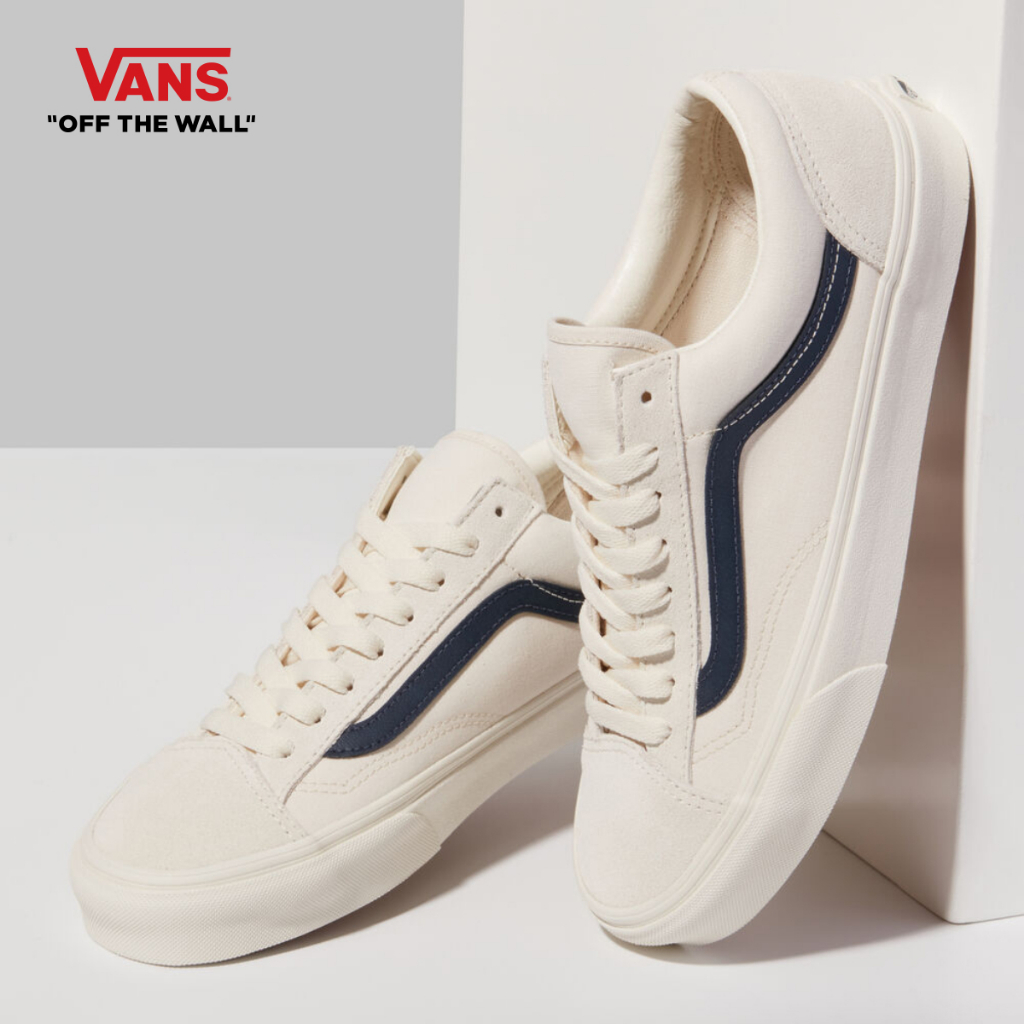 VANS STYLE 36 - MARSHMALLOW/DRESS BLUES รองเท้าผ้าใบ ชาย หญิง