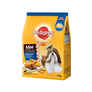 PEDIGREE เพดดิกรี มินิ อาหารสำหรับสุนัขพันธุ์เล็ก 2.7 กก.