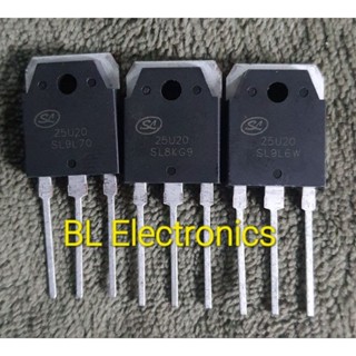 1ชิ้น 25U20 25u20 SFR25U20PU sfr25u20pu Fast recovery diode 25A 200V ไดโอด สำหรับตู้เชื่อมหรืออุปกรณ์ที่เกี่ยวข้อง 1ชิ้น