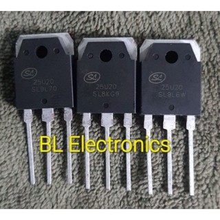 1ชิ้น 25U20 25u20 SFR25U20PU sfr25u20pu Fast recovery diode 25A 200V ไดโอด สำหรับตู้เชื่อมหรืออุปกรณ์ที่เกี่ยวข้อง 1ชิ้น