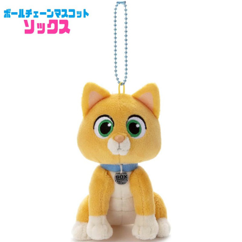 แท้ 100% จากญี่ปุ่น พวงกุญแจ Pixar Character Buzz Light Year Ball Chain Mascot Socks Plush Toy
