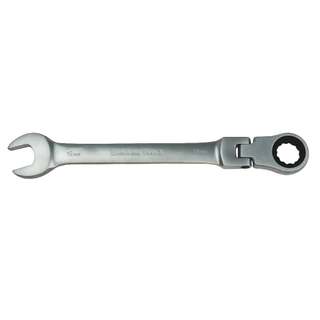 EURO KING TOOLS ประแจแหวานข้าง (คอพับได้) 8 ตัวชุด ปากตาย แหวน ชุดประแจรวม เครื่องมือช่าง ประแจ ชุดบล็อก