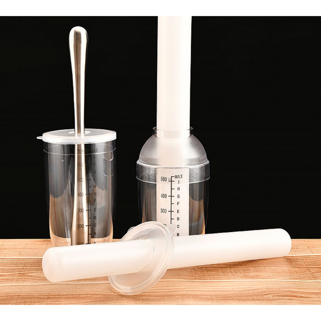 แท่งกดผลไม้ แท่งบดน้ำแข็ง คอกเทล ทรงตรง ทรงมีเอว บดน้ำมะนาว ทำชามะนาว - รูปที่ 7