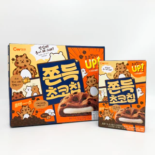ขนมเกาหลี ขนมต๊อกคุ๊กกี้ 90g 240g ไส้ต๊อกนุ่มหนึบ 쫀득 초코칩 คุกกี้เกาหลี คุ้กกี้ต๊อก