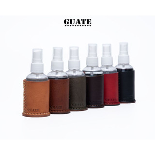 GUATE spray-m สเปรย์แอลกอฮอล์ พร้อมซองหนัง ซองใส่สเปรย์ขนาด ทำจากหนังอิตาลี พกพกสะดวก หรือจะใช้ตกแต่งบ้านก็ได้