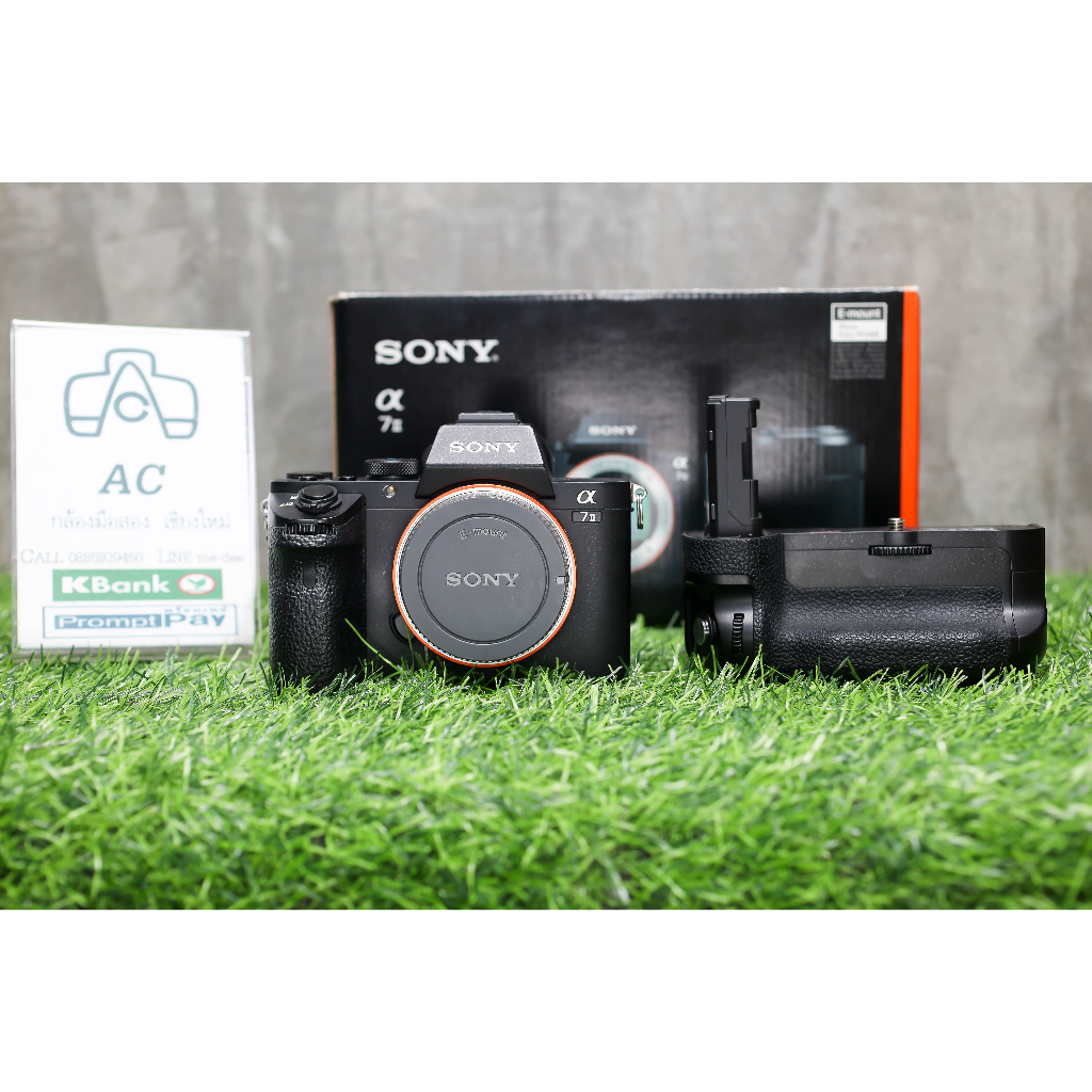 SONY A7 II +กริ๊ป MK-A7II PRO (มือสอง)