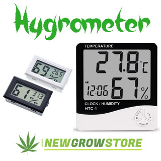 *3 แบบ* ส่งไว ส่งทุกวัน Hygrometer วัดความชื้น วัดอุณหภูมิ เครื่องวัดความชื้นและอุณหภูมิ เครื่องวัดความชื้น HTC-1 htc2