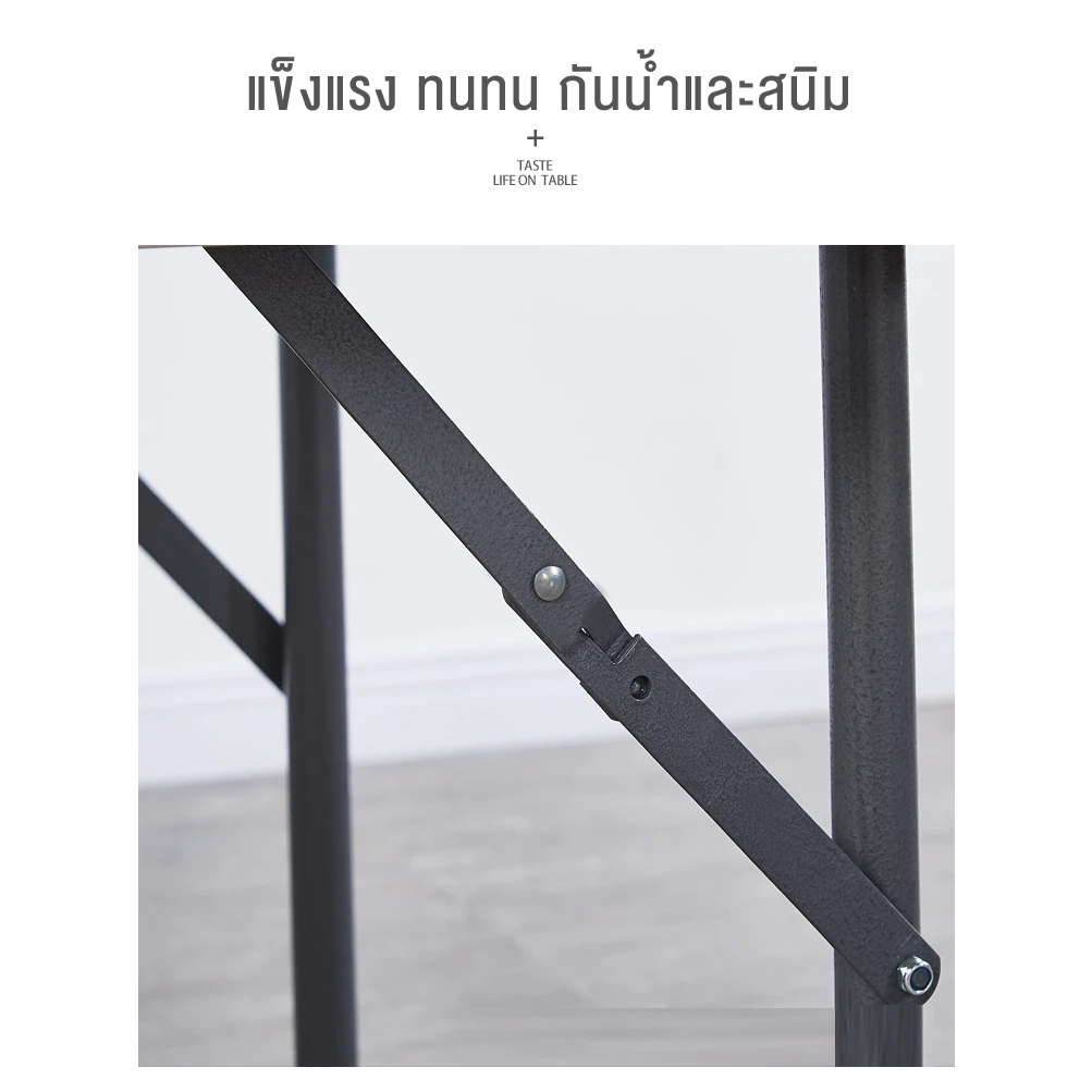 Jumper Kids โต๊ะแคมป์ปิ้ง โต๊ะวางของ พับได้ ใช้ในสนาม วางของขาย ทนแดด ทนฝน วัสดุ HDPE ใช้ได้ยาวนาน thumbnail 7