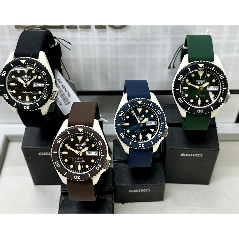 SEIKO 5 SPORTS Resin Case Special Edition รหัส SRPG73K / SRPG875K / SRPG77K / SRPG79K