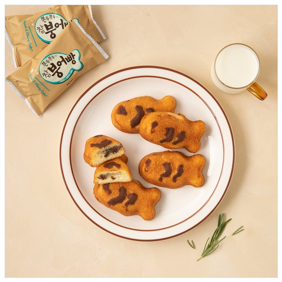 ขนมเกาหลี ขนมปลาเกาหลี พุงออปัง 174g 1 กล่อง มี 6 ชิ้น Moist & Chewy 붕어빵 ราคา ถูกที่สุด ดีลบีเคเค แกลเลอรีภาพที่ 7