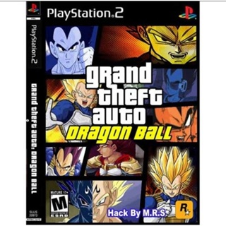 แผ่นเกมส์PS2 - GTAโหมด DragonBall Z (เก็บปลายทางได้)✅✅