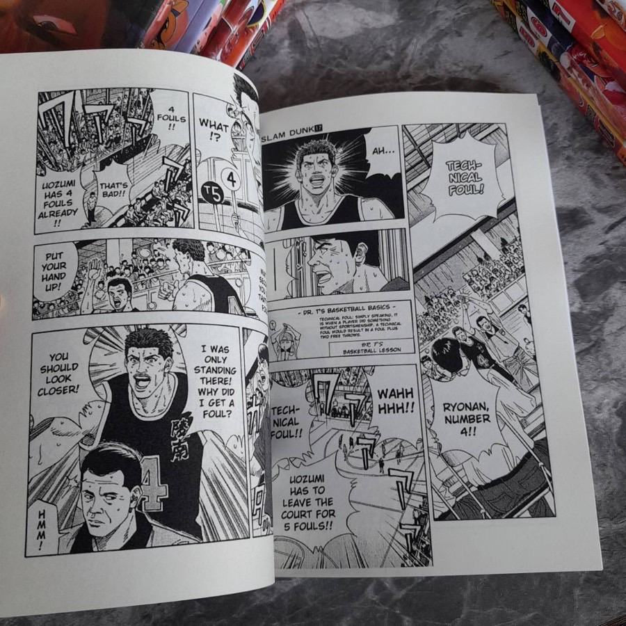 หนังสือการ์ตูน Slam Dunk ภาษาอังกฤษ ชุด 31 เล่ม สลัมดังค์ รูปที่ 5