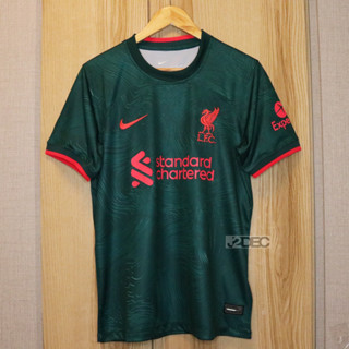 เสื้อบอลเกรดแฟนบอล3A ทีม Liverpool 22/23 เหย้า เนื้อผ้าโพลีเอสเตอร์ Dry-fit ถ่ายจากสินค้าจริงรับประกันคุณภาพ