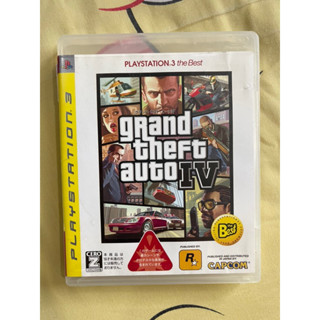 PS3 แผ่นแท้ GTA IV โซนJapan _ ภาษาญี่ปุ่น (มือ2)