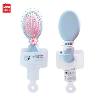 MINISO  หวีแปรงผม หวีนวดศรีษะ หวีพกพา Mini Portable Paddle Brush