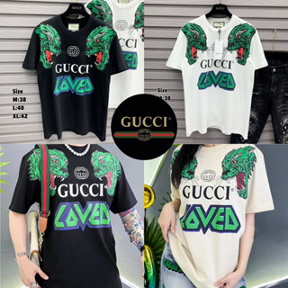 เสื้อยืด Gucci 💚♥️💚 Hiend 1:1 cotton 💯 เสื้อยืดแบรนด์เนม