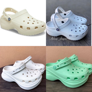 NEW!รองเท้าแตะ C-ocs Classic Bae Clogs (ส้นสูง) สุดชิคน่ารักฝุดๆ ไซส์ W5-W9