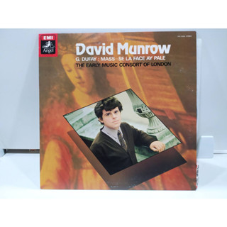 1LP Vinyl Records แผ่นเสียงไวนิล David Munrow G. DUFAY: MASS-SE LA FACE AY PALE  (J24C76)