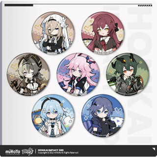 Pre-order เข็มกลัดตัวละครเกมส์Honkai 3  ออฟฟิศเชียลแท้