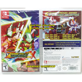 (ใส่โค้ด shopee : 10DDXSEPW3 ลด 10%) NSW MEGA MAN ZERO / ZX LEGACY COLLECTION ปก US ภาษาอังกฤษ