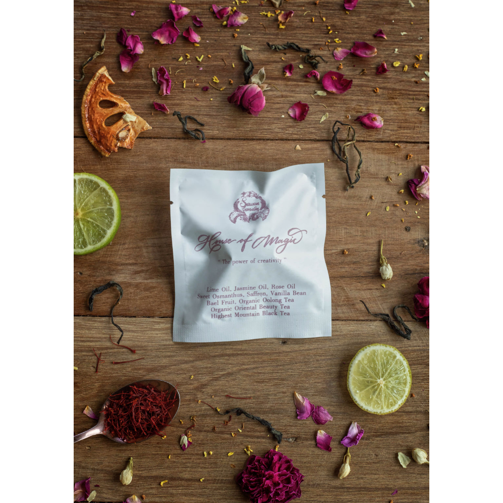 House Of Magic Blend แบบกล่อง บรรจุ 3 ชิ้น (Box 3 Tea bag ) (สวรรค์บนดิน SAWANBONDIN)