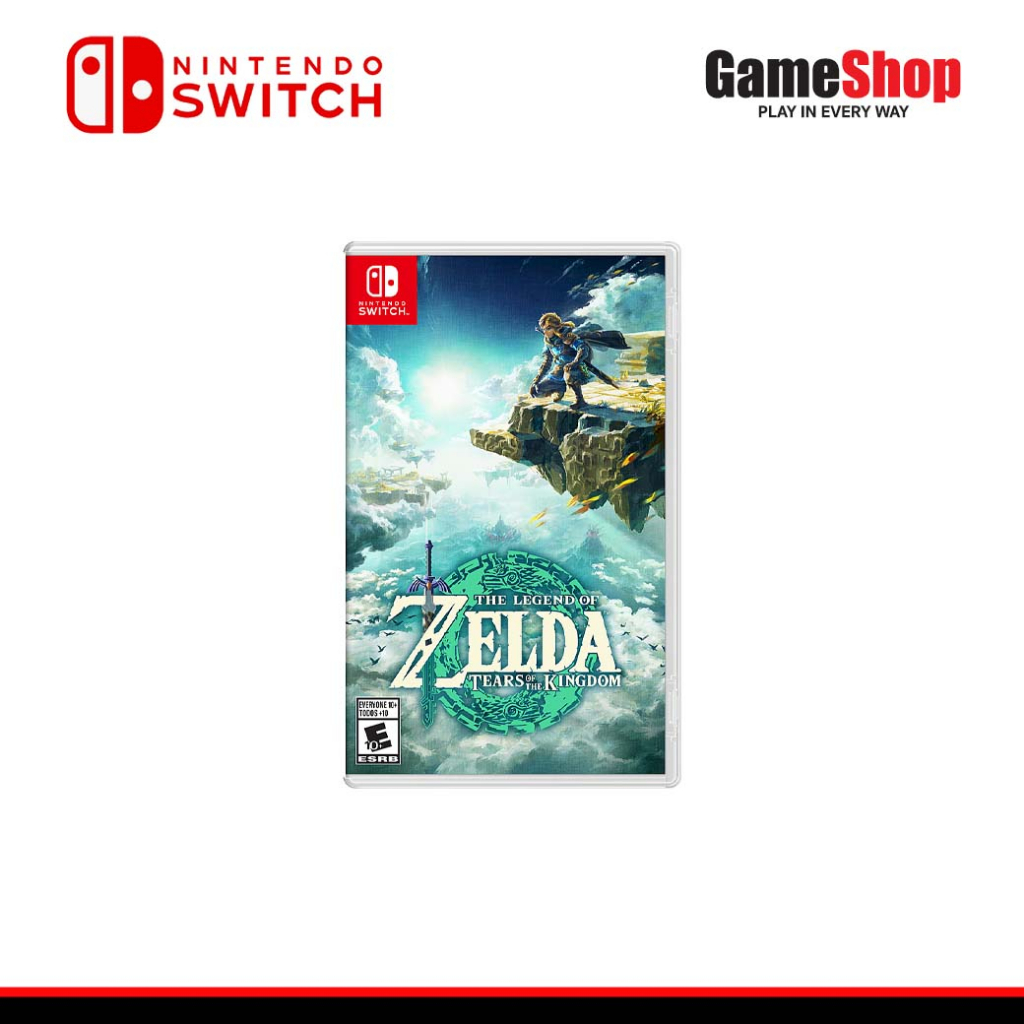 Nintendo Switch : The Legend of Zelda: Tears of the Kingdom นินเทนโด้ สวิตช์ แผ่นเกม