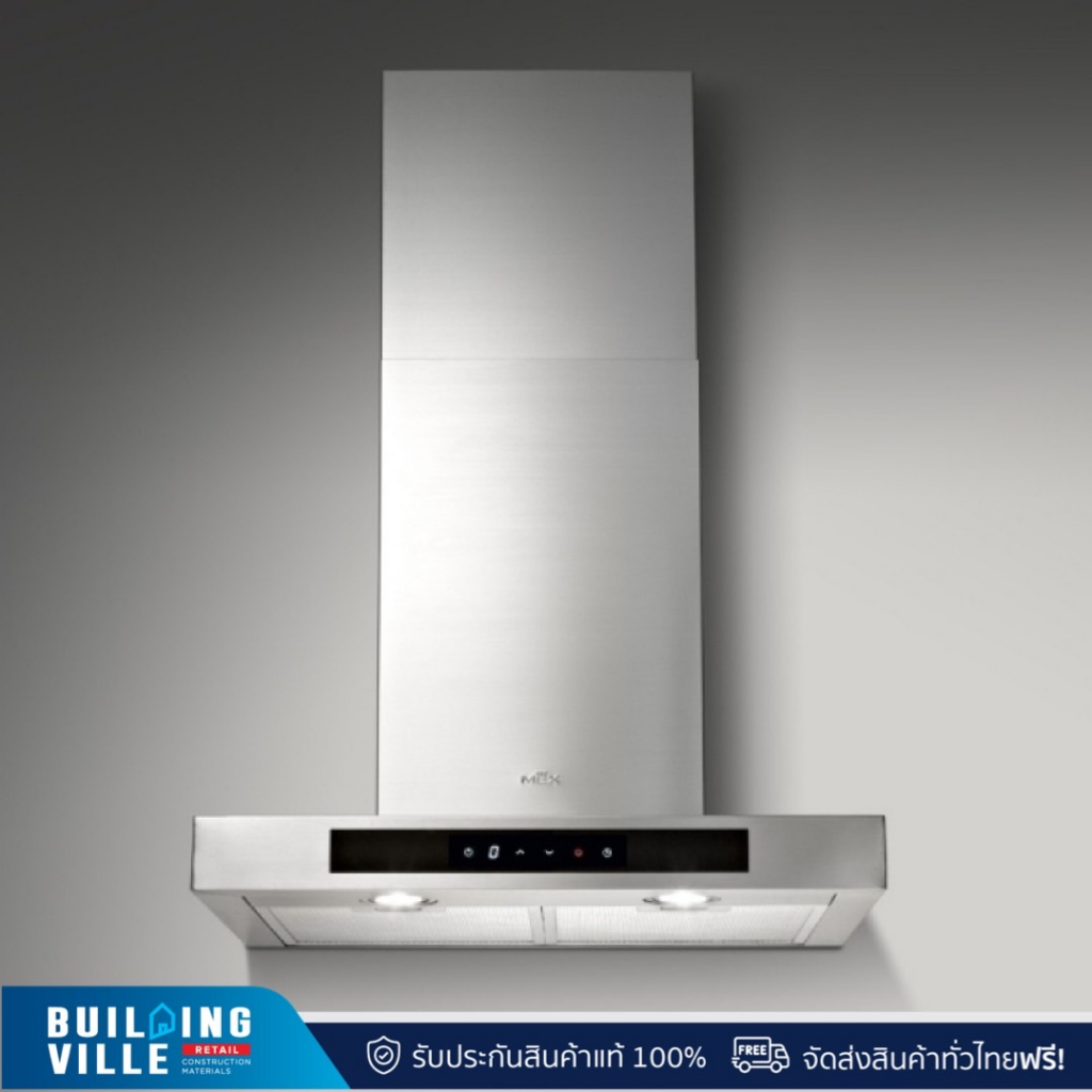 [ส่งฟรี!!] MEX เครื่องดูดควันกระโจมทรงกล่อง ระบบสัมผัส รุ่น K634XS60
