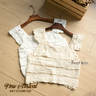 เสื้อเบลาส์แฟชั่น RUFFLED TOP