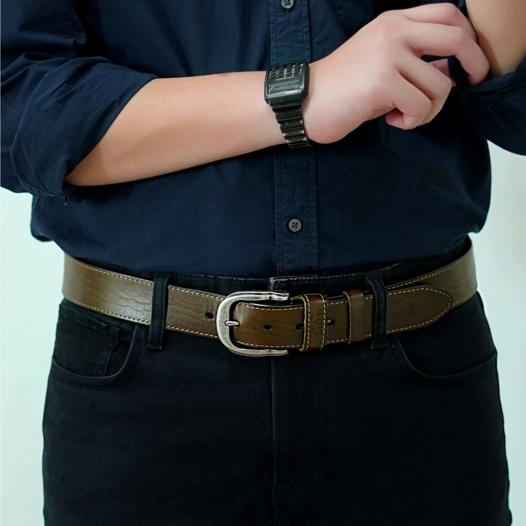เข็มขัดหนังแท้ผู้ชาย รุ่น BE-LBR-650-2