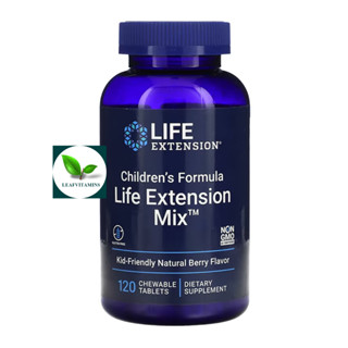 Life Extension Childrens Formula Life Extension Mix / 120 chewable Tablets