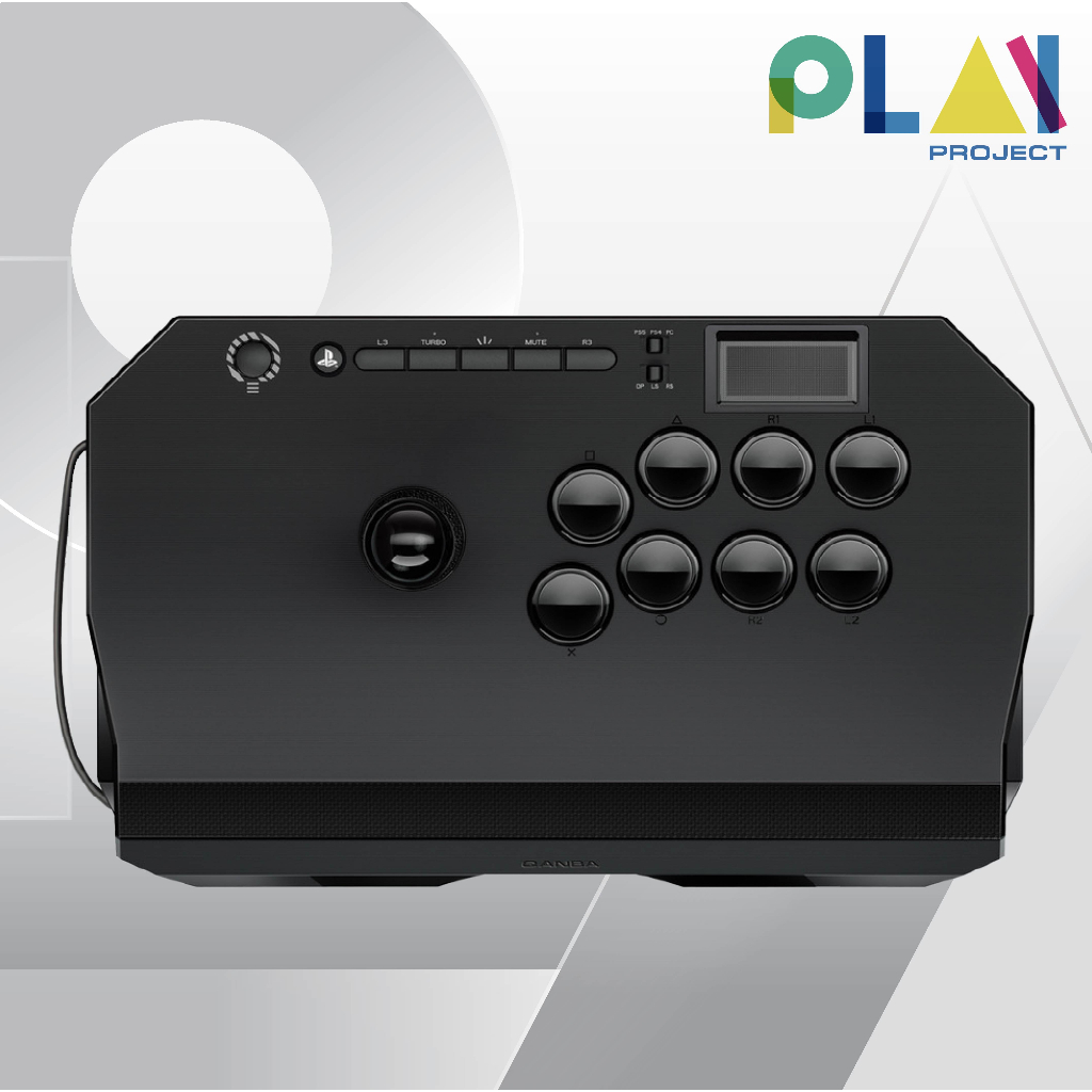 [ลดสูงสุด 1,000.- เก็บโค้ดในแชท] จอยโยก Qanba N3 Drone 2 Arcade Joystick สำหรับ PS5/PS4/PC