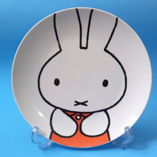 จานเซรามิค Miffy  จานข้าว มิฟฟี่ การ์ตูนน่ารักๆ งานสะสมของแท้จากญี่ปุ่น  มือ 2 งานคาร์แรคเตอร์สไตล์ญี่ปุ่น 🎏🎌