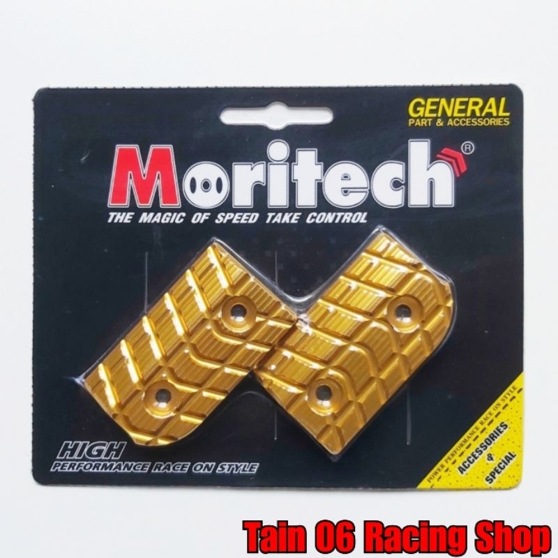 แผ่นพักเท้าหลัง CNC / QBIX [Moritech]