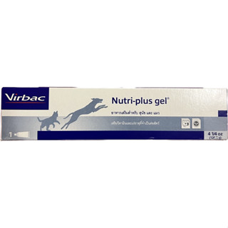 EXP 2024!! NuTri Plus เจล อาหารเสริมสำหรับสัตว์ป่วย สุนัข แมว กระต่าย