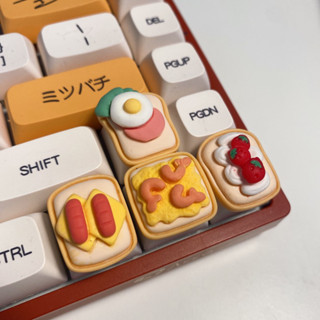 พร้อมส่ง!!! ปุ่ม Keycap คีย์แคปน่ารัก ปุ่มนูน สำหรับตกแต่ง Mechanical Keyboard