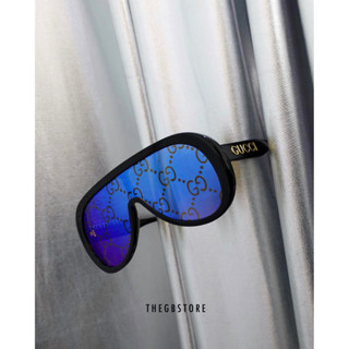 แว่นกันแดด GUCCI GG1370S GG Motif Blue / ตัวแทนจำหน่าย GUCCI EYEWAER เป็นทางการ