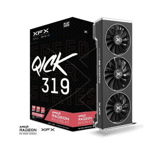 XFX SPEEDSTER QICK 319 AMD Radeon™ RX 6750 XT Ultra Gaming Graphics Card with 12GB GDDR6 HDMI 3xDP, AMD RDNA™ 2