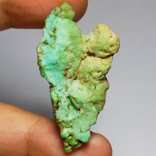 พลอย ก้อน ดิบ คริสโซเพรส ธรรมชาติ แท้ ( Unheated Natural Chrysoprase ) 65.7 กะรัต