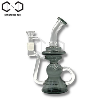 Recycler Dab rig 8" HTB Dabrig บ้องแก้วน้ำวน แจกันแก้ว BU066