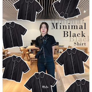 🖤minimal black shirt🖤