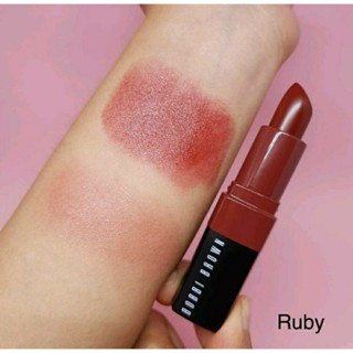 🛒พร้อมส่ง🛒ลิป BobbiBrown MINI CRUSHED LIP COLOR - RUBY 2.25 G