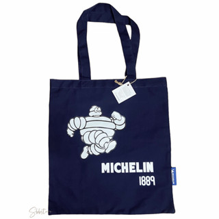 กระเป๋าผ้า Michelin 1889 white cotton bag