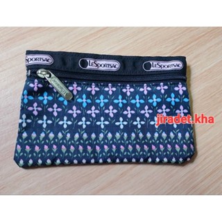 กระเป๋าผ้า LeSportsac สินค้าใหม่ คัดมาจากโกดังสินค้าญี่ปุ่น กระเป๋าใบเล็กขนาดพกพก 17×11 cm สำหรับใส่สิ่งของเล็กๆ น้อยๆ